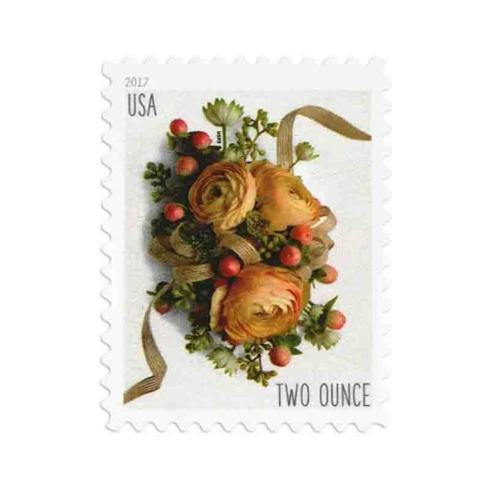 Celebration Corsage Forever Two ounces Rate 2017 Additional Ounces - 5 Sheets / 100 Pcs