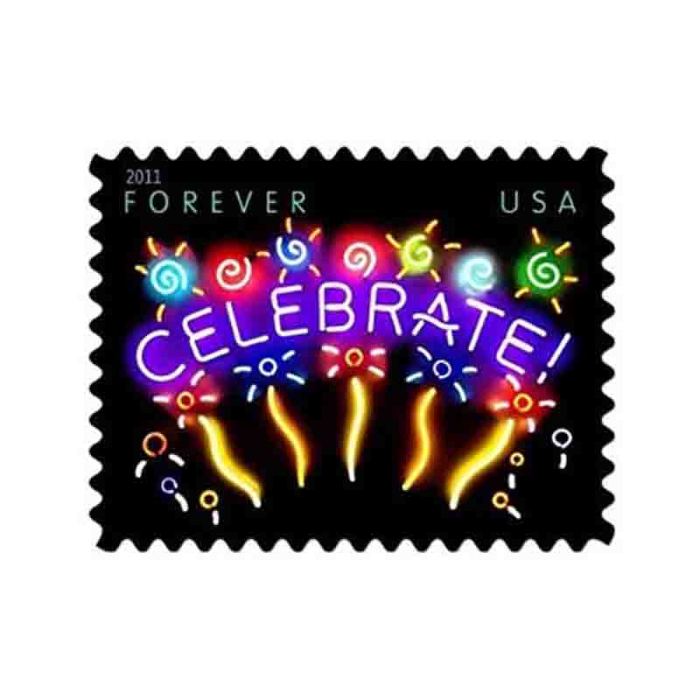 Celebrate 2011 - 5 Sheets / 100 Pcs