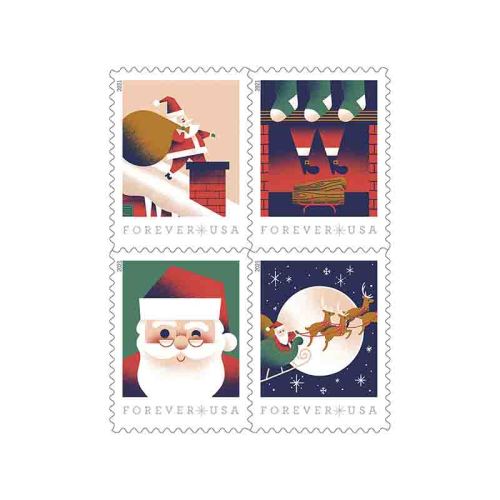 A Visit from St Nick 2021 Christmas - 5 Booklets / 100 Pcs