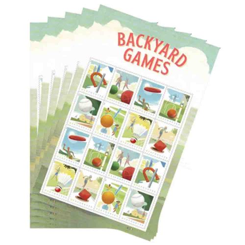 Backyard Games 2021 - 5 Booklets / 80 Pcs