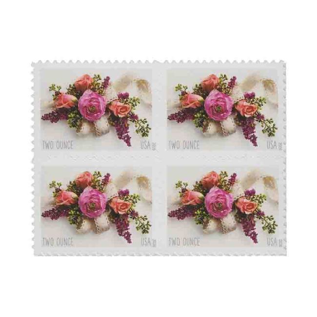 Garden Corsage Two Ounce 2020 - 5 Sheets / 100 Pcs