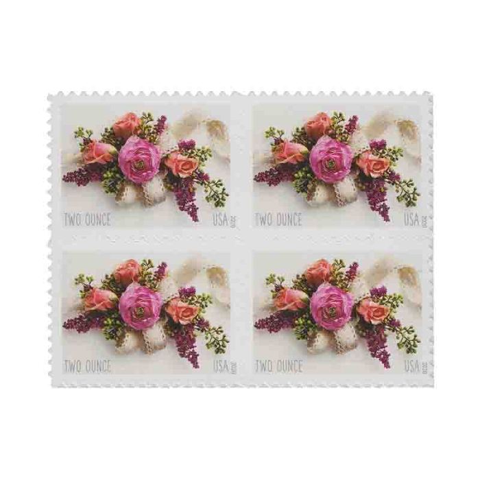 Garden Corsage Two Ounce 2020 - 5 Sheets / 100 Pcs