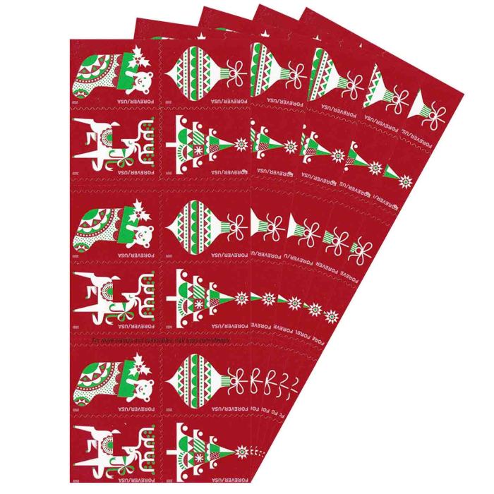 Holiday Delights Christmas 2020 - 5 Booklets / 100 Pcs