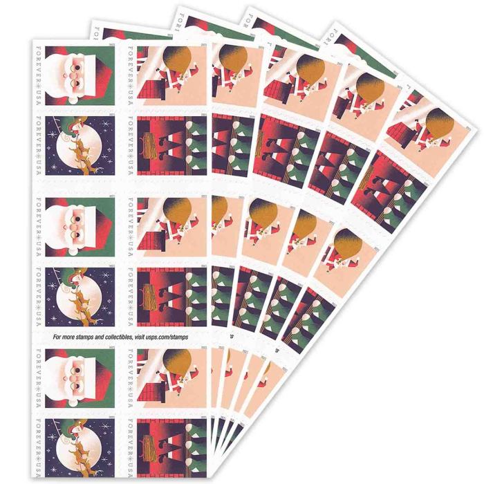 A Visit from St Nick 2021 Christmas - 5 Booklets / 100 Pcs