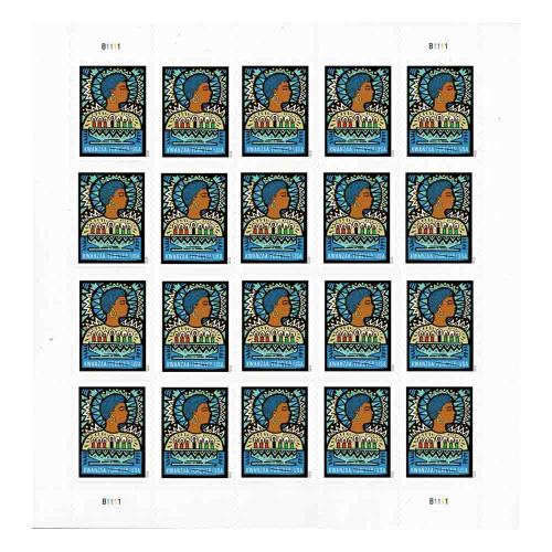 Kwanzaa 2020 - 5 Sheets / 100 Pcs