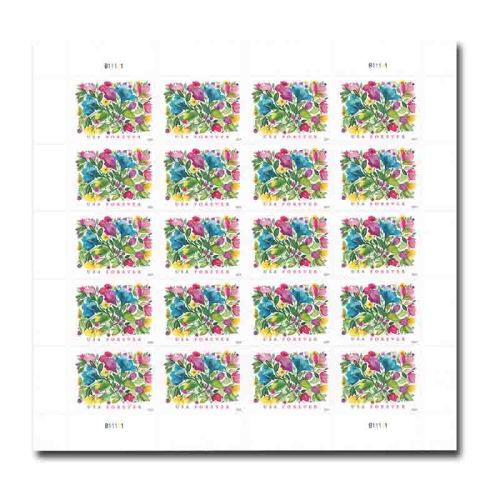 Celebration Blooms 2024 - 5 Booklets / 100 Pcs