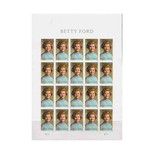 Betty Ford 2024 - 5 Booklets / 100 Pcs