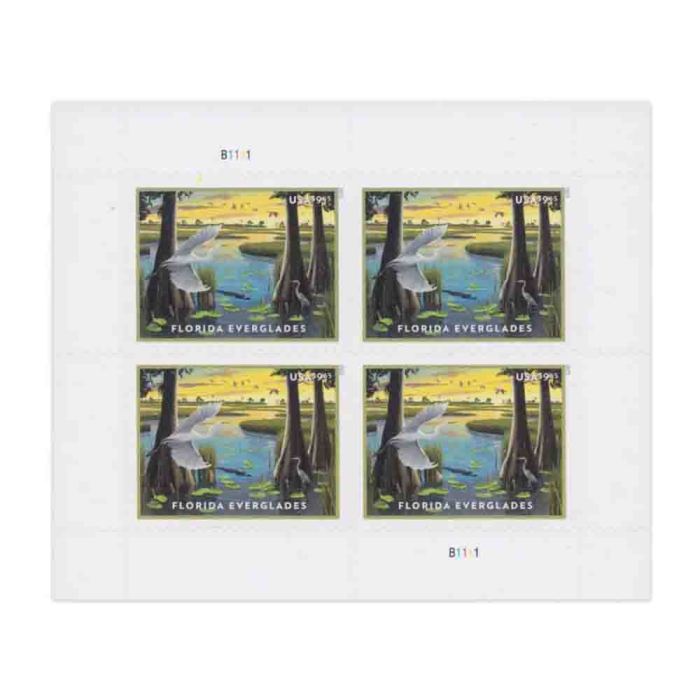 Florida Everglades 2023 - 2 Sheet / 8 Pcs
