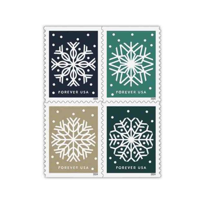 Winter whimsy 2024 - 5 Booklets / 100 Pcs
