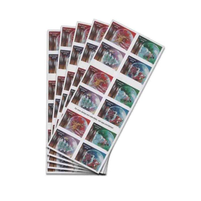 Snow Globes 2023 - 5 Booklets / 100 Pcs
