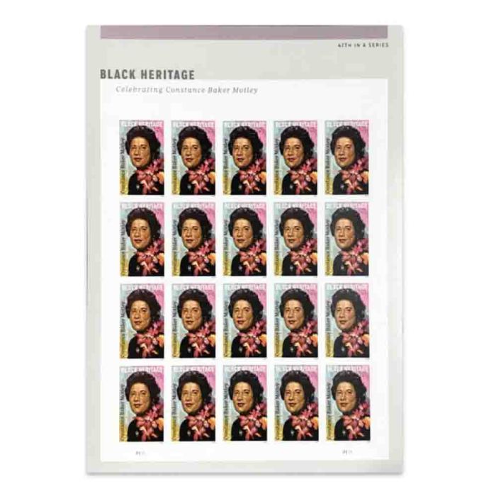 Constance Baker Motley 2024 - 5 Sheets / 100 Pcs