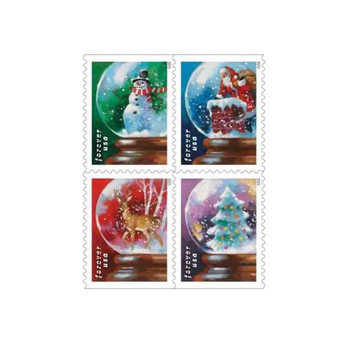 Snow Globes 2023 - 5 Booklets / 100 Pcs