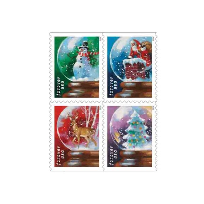 Snow Globes 2023 - 5 Booklets / 100 Pcs