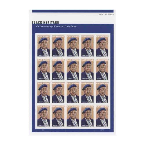 Ernest J. Gaines 2023 - 5 Booklets / 100 Pcs