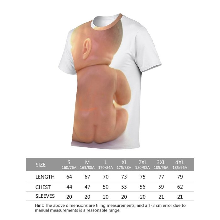 yanfind Adult Full Print Tshirts (men And Women) Affection Alone Artificial Baby Babydoll Babyhood Bald Child Childhood Collectible Cute Cutout
