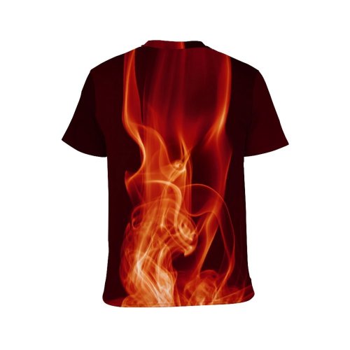 yanfind Adult Full Print Tshirts (men And Women) Flame Abstract Abstraction Addiction Aroma Aromatherapy Backdrop Beauty Colorful Colour Concept