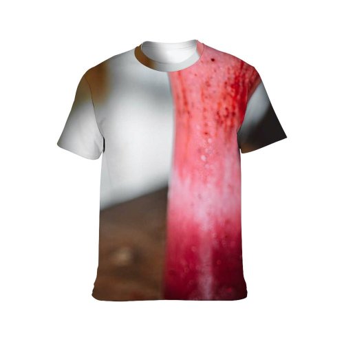 yanfind Adult Full Print T-shirts (men And Women) Wood Summer Cocktail Glass Table Wine Health Fruit Juicy Delicious Juice Liquor
