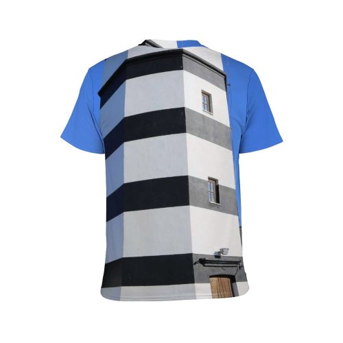 yanfind Adult Full Print Tshirts (men And Women) Lighthouse Sky Landscape