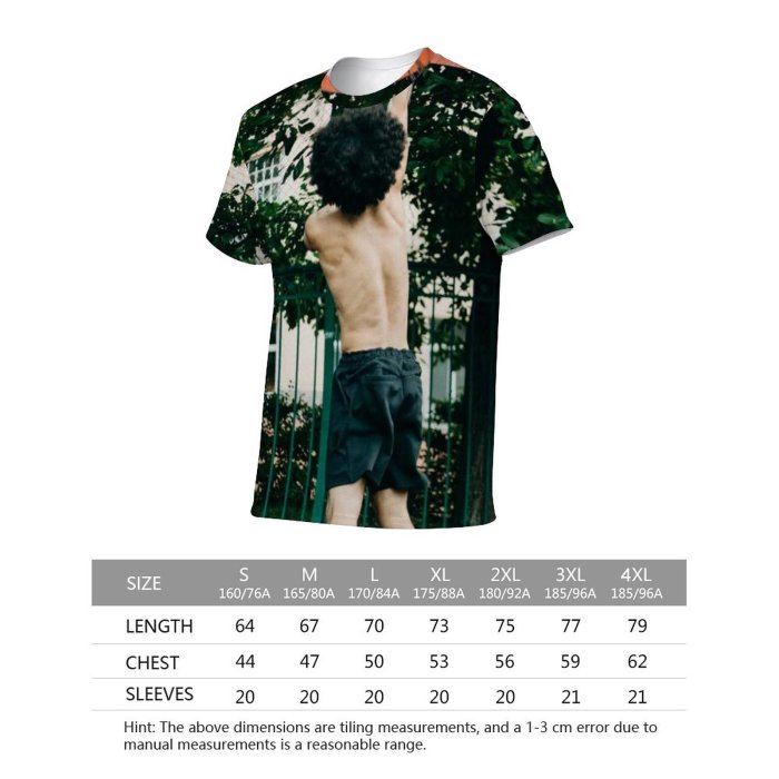 yanfind Adult Full Print T-shirts (men And Women) Street Athlete Exercise Boy Web Court Basketball Hoop Backboard Gameplan (Sports) Action