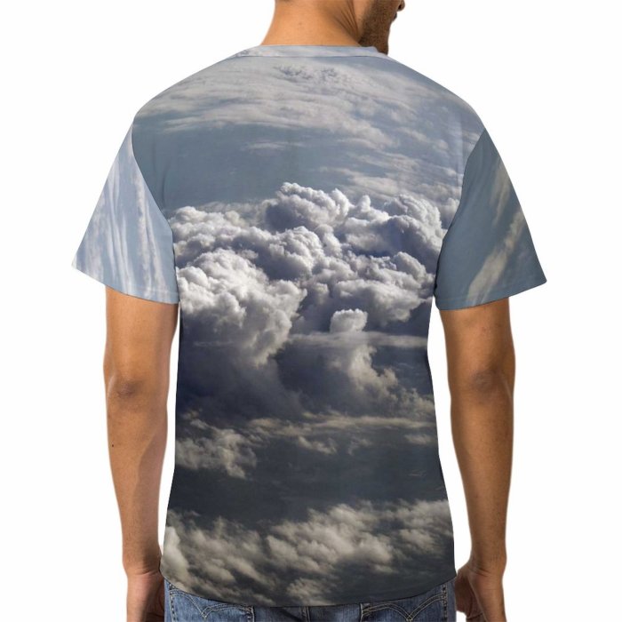 yanfind Adult Full Print Tshirts (men And Women) Atmosphere Beautiful Beauty Clear Cloud Clouds Cloudscape Cloudy Daylight Field Fluffy
