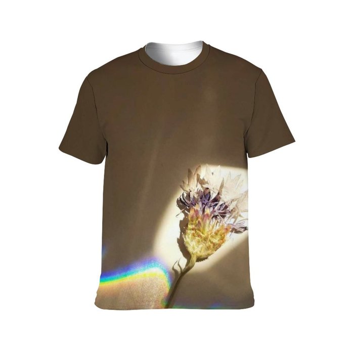 yanfind Adult Full Print T-shirts (men And Women) Snow Light Landscape Bird Art Summer Winter Abstract Flower Insect