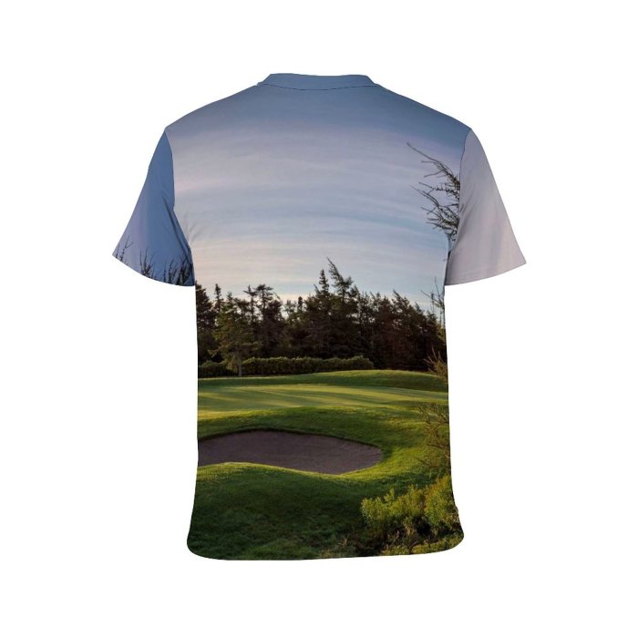 yanfind Adult Full Print Tshirts (men And Women) Lawn Art Ball Beautiful Botany Club Compete Course Ecology Field