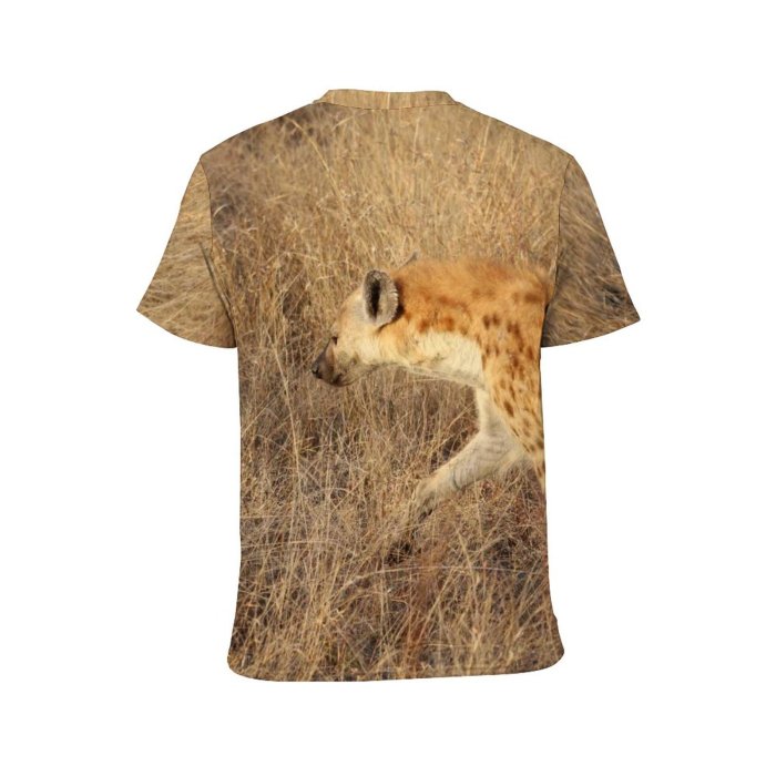 yanfind Adult Full Print T-shirts (men And Women) Wood Grass Fur Grassland Cat Outdoors Wild Safari Wildlife Ecology Cheetah