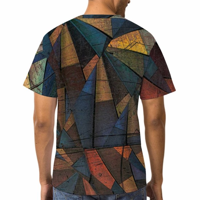 yanfind Adult Full Print T-shirts (men And Women) Wall Artistic