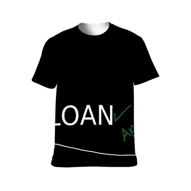 yanfind Adult Full Print Tshirts (men And Women) Loan Abstract Agreement Approval Application Approved Concept