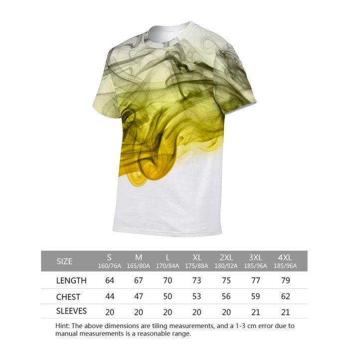 yanfind Adult Full Print Tshirts (men And Women) Abstract Aroma Aromatherapy Smell