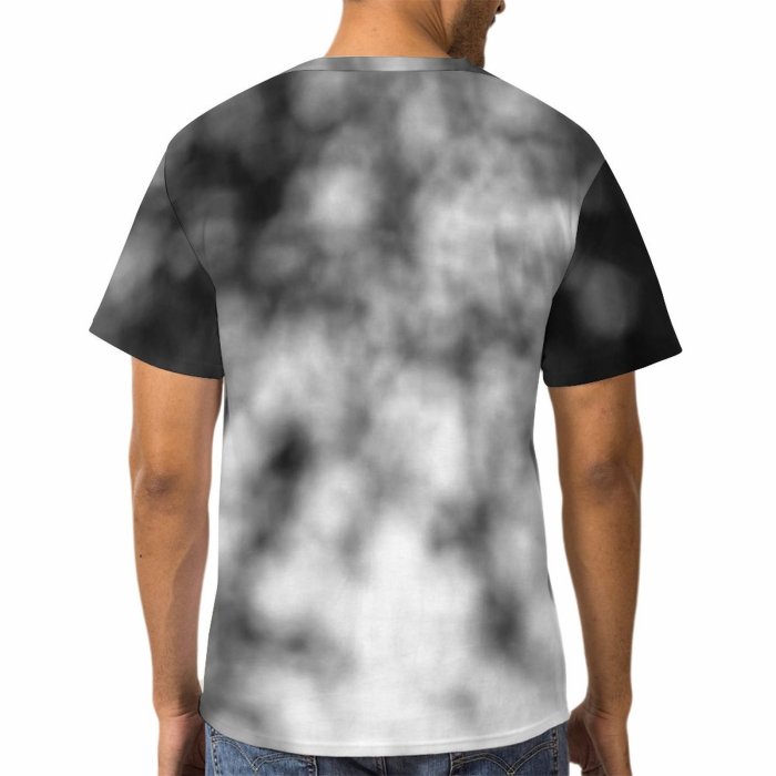 yanfind Adult Full Print Tshirts (men And Women) Light Lights Bokeh Dots Dot Shapes Pentagon Space Pentagons Circles Night