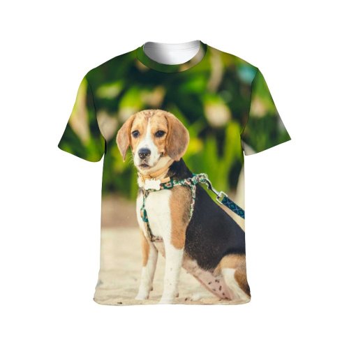 yanfind Adult Full Print T-shirts (men And Women) Grass Outdoors Funny Miniature