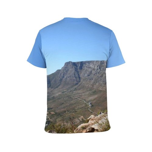 yanfind Adult Full Print Tshirts (men And Women) Landscape Table Cape Town Africa