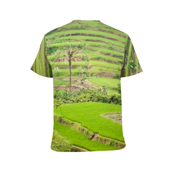 yanfind Adult Full Print Tshirts (men And Women) Agriculture Religion Hindu Asian Bali Burma Cambodia China County Curve Ecology