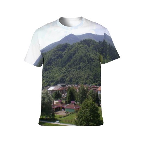 yanfind Adult Full Print Tshirts (men And Women) Livno Bosna Bosnia Mountains Houses Landscape