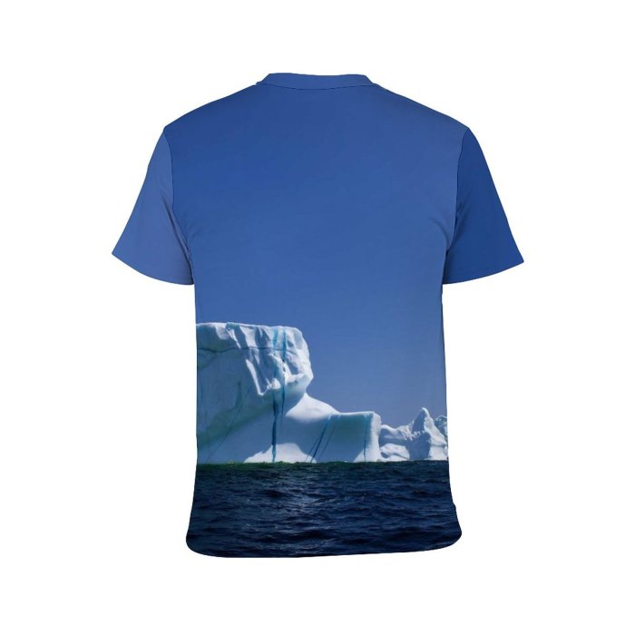 yanfind Adult Full Print Tshirts (men And Women) Arctic Area Beautiful Beauty Clear Cloud Cloudy Ecology Floe Freeze Glacial