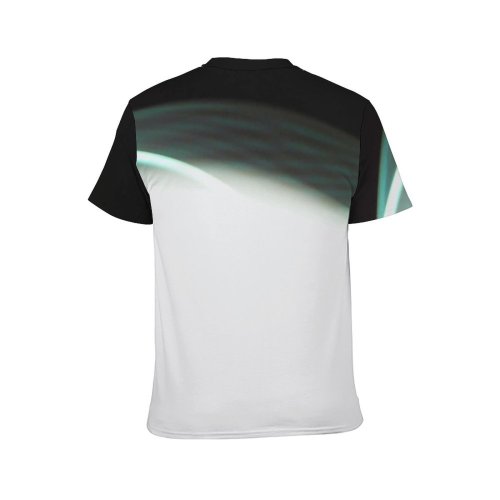 yanfind Adult Full Print T-shirts (men And Women) Abstract Abstraction Clean Concept Cool Curve Design Digital Energy Flow Futuristic Light