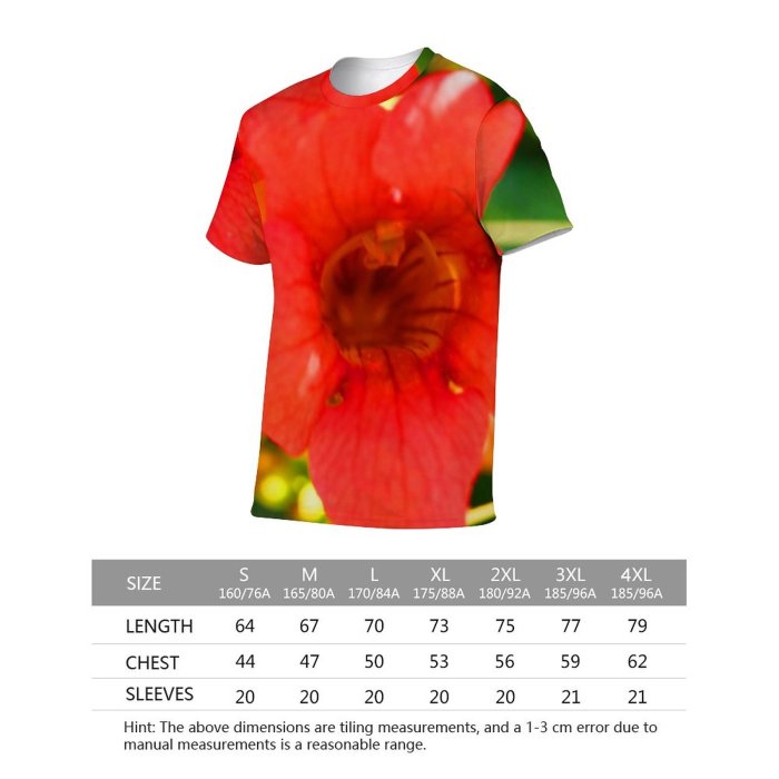 yanfind Adult Full Print Tshirts (men And Women) Anniversary Beautiful Beauty Bee Bloom Botany Dark Decoration Floral Fragility