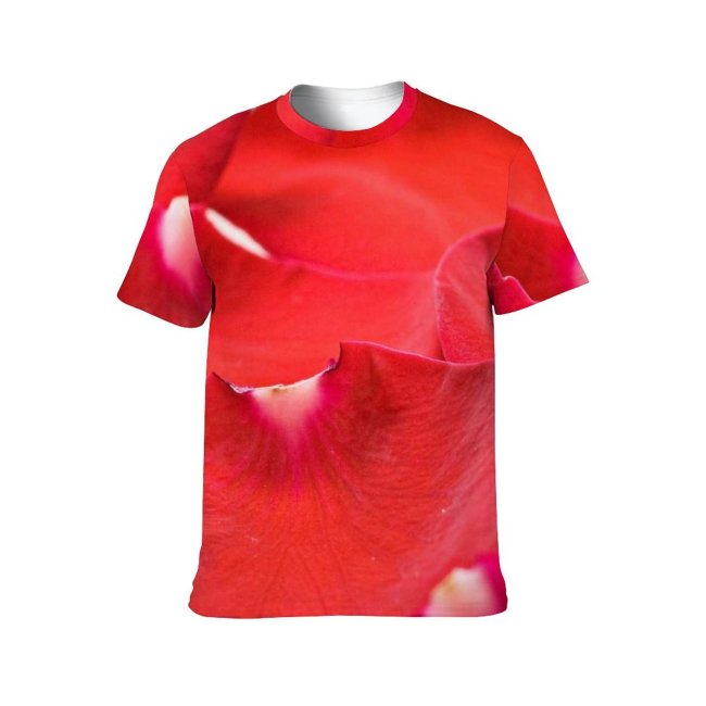 yanfind Adult Full Print T-shirts (men And Women) Abstract Affection Anniversary Beautiful Beauty Date Dating Decoration Flora Flower Gift-