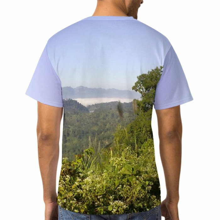 yanfind Adult Full Print T-shirts (men And Women) Landscape Trees Forest Natural Scenery