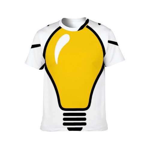 yanfind Adult Full Print Tshirts (men And Women) Lightbulb Bulb Light Genius Website Isolated Electric Energy Innovation Concept Electricity