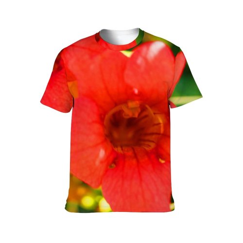 yanfind Adult Full Print Tshirts (men And Women) Anniversary Beautiful Beauty Bee Bloom Botany Dark Decoration Floral Fragility