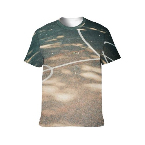 yanfind Adult Full Print T-shirts (men And Women) Light Road Traffic Street Curve Abstract Park Tree Ground Pavement Highway Urban