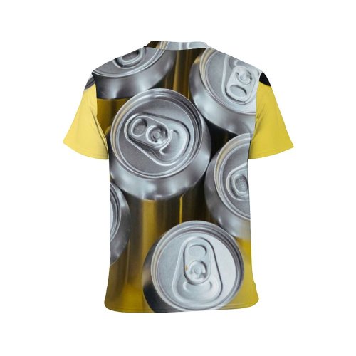 yanfind Adult Full Print T-shirts (men And Women) Technology Recycling Energy Empty Cola Container Glazed Aluminum Canister