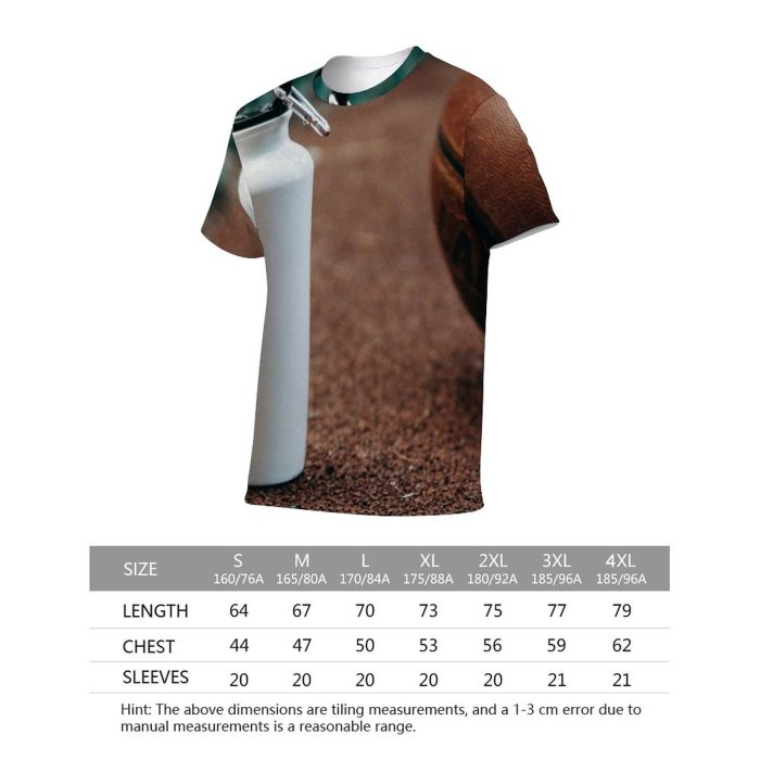 yanfind Adult Full Print T-shirts (men And Women) Wood Dawn Coffee Beer Ground Milk Health Outdoors Bottle Still Container
