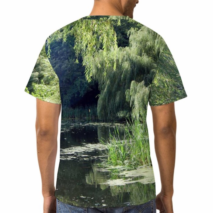 yanfind Adult Full Print Tshirts (men And Women) Algae Area Bog Club Cypress Endangered Flora Forest Grass Growth Lake Landscape