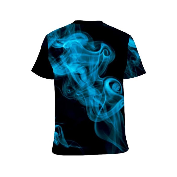yanfind Adult Full Print T-shirts (men And Women) Abstract Burn Isolated Spirit Trail Twirl