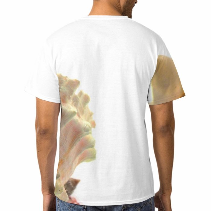 yanfind Adult Full Print Tshirts (men And Women) Aquatic Beach Beautiful Beauty Biology Closeup Coastline Cockleshell Colorful Conch Coral Curled
