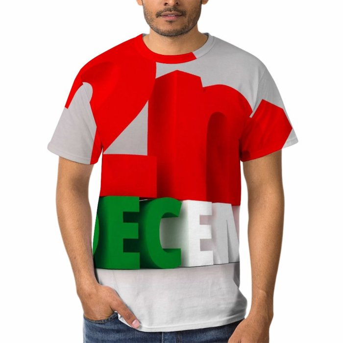 yanfind Adult Full Print T-shirts (men And Women) 3d National UAE Dubai 2 Dec MiddleEast Web Design