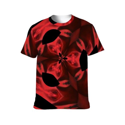 yanfind Adult Full Print T-shirts (men And Women) Abstract Art-